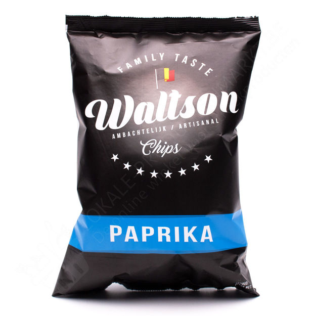 Zakje Waltson chips - Paprika (125 g)