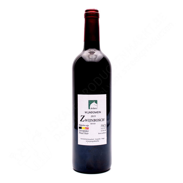 Fles Zwijnbosch Rood 2019 - Pinot Noir en Dornfelder 12 % (75 cl)