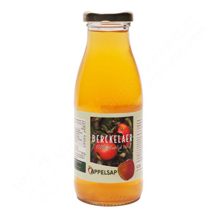 Flesje Fruitbedrijf Berckelaer - Appelsap (25 cl)