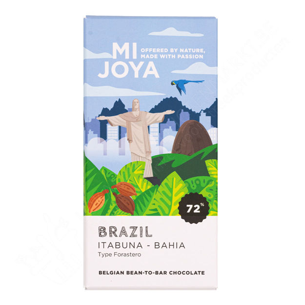 Tablet Brazil - Itabuna - Bahia 72 % (75 g)